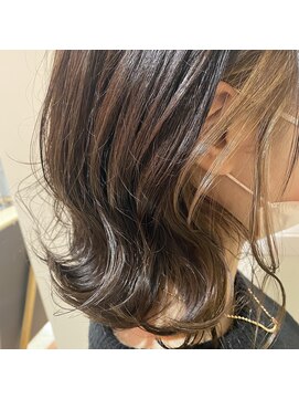 シャンプーボーイ ブリーチ無しインナーカラー☆