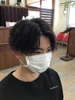 ヘアー ルッカ(hair Rukka)&nbsp;センターパートソフトツイスト