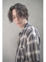 レクタ(RECTA)&nbsp;メンズマッシュパーマウルフ波巻きハイライトスパイラル2