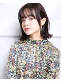大人可愛い小顔美髪ツヤ髪ガーリー似合わせカットB2