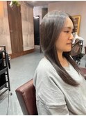 #髪質改善#レイヤーカット#センターパート