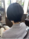 大人ナチュラルショートボブ