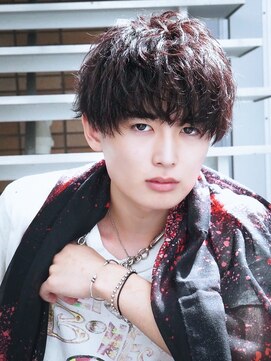 アルファ 新宿(alpha) フェザーパーマ/刈り上げセンターパート/サーフカール[新宿]