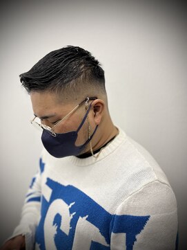 ヒロギンザ 大阪本店(HIRO GINZA) アップスタイルスキンフェード