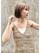 ケンジ 横浜(KENJE)&nbsp;ボブ×ベージュ