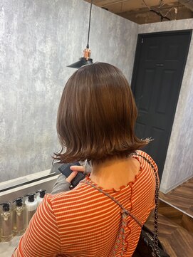 ジーナ 船橋(Zina) 髪質改善＊マチルダボブアッシュカラー＊美髪【Zina船橋】