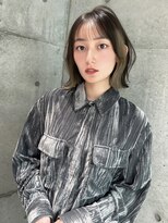 ロンド ジュルード 名古屋(Lond jeloud)&nbsp;韓国風 レイヤーカット ケアブリーチ 学割4926