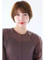 ガリカ 蔵前(Gallica)&nbsp;【竹之内蔵人】大人可愛い丸みショートボブ/流し前髪