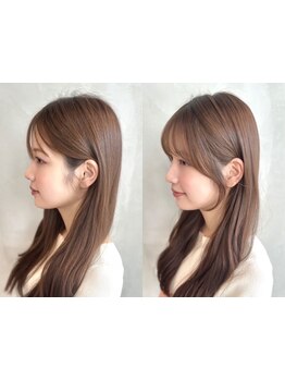 お顔の印象の8割を決める顔まわり◎繊細な技術で必ずあなた史上1番の似合わせスタイルをご提供いたします！