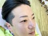男も眉で差をつける時代！シェービング＆HBL眉毛パーマ