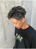 ホワイトメッシュパーマ