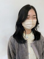 リアン 宮前店(Rian)&nbsp;ロングレイヤー/ブルーブラック/20代/30代/40代