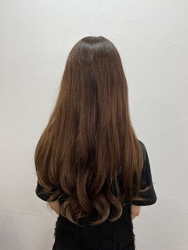 ラリュエル 江曽島店(La Ruelle.) 巻き髪風パーマ