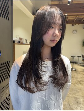 リフル 八王子(RIFULL) ハイライト バレイヤージュ ショート レイヤー 髪質改善