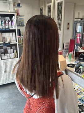 カスタード(Custard ushiwakamaru) 髪質改善ストレート