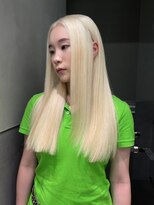 シオン(shion)&nbsp;ハイトーンブリーチホワイトベージュブロンド_ba561671