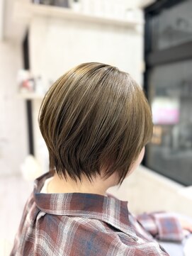 イルヘアーライラ(illu hair LILA) 縮毛矯正毛でも柔らかく◎大人丸みショート