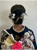 成人式ヘアスタイル♪