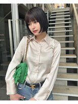 ローウェ 表参道(Louwe)&nbsp;ミニボブ/ ぷつっとカット