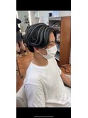 確実にモテるメッシュセンターパート