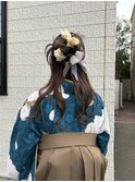 袴ヘアセット