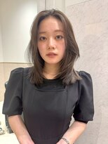 セーヌ(CEINE) CEINE【三軒茶屋】ミディアムウルフレイヤー×髪質改善パーマ