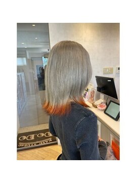 ヘアースタジオ ドゥドゥ(Hair Studio DoDo) orange　hair