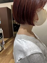 アローズ 栄町店(HELLO'S)&nbsp;ピンクボブスタイル