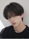 毛流れセンターパートフェザーパーマ黒髪曲がる縮毛矯正韓国