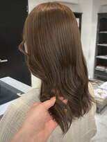 ジュノ 天文館本店(Juno)&nbsp;ワンカラーで作るヘーゼルベージュ♪