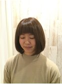 【hair design lotta】短め前髪のガーリーボブ☆