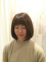 ヘアーデザイン ロッタ(hair design lotta) 【hair design lotta】短め前髪のガーリーボブ☆