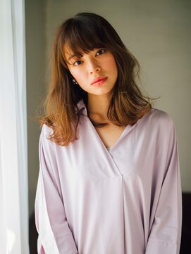 ウィーブリスタ(Weve Rista) 切りっぱなし外ハネミディ