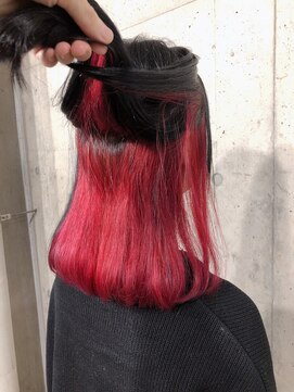 サロンドミルク 原宿(salon de MiLK) ファイヤーレッド