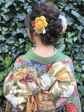 ビートス(BEAT S) 【LA PENSEE】成人式style もこもこアップ