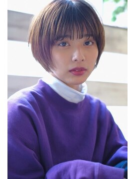 ヘアーアンドメイク シーク 八王子(HAIR&MAKE SeeK) ショートヘア×シースルーバング
