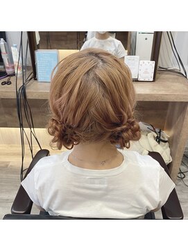 ヘアセット アリエス 新宿駅前店(aries) ふわふわツイン団子