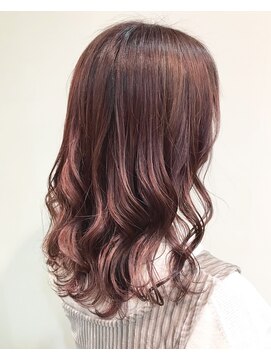 ブレス 芦屋店(brace) イルミナカラー×チェリーピンク