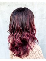 ナゴンスタイル(NAGON STYLE)&nbsp;ベリーピンク×バレイヤージュ