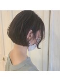 巻いても可愛いボブヘアー