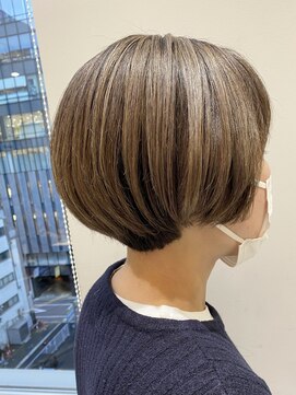 ネオリーブギンザ 銀座店(Neolive GINZA) 白髪ぼかし ブリーチカラー