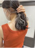 ホワイトグレージュインナー♪