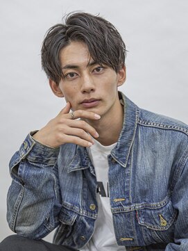 アイヴィ 表参道(IVY) 小久保Style☆波巻きハイライト束感ツーブロックマッシュパーマ