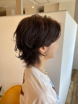 ロアン(roan) 透明感グレージュ×ウルフ