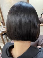トレヘアー(tRe hair) ボブ 切りっぱなしボブ ミディアムヘア