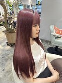 チェリーピンク/ラベンダーピンク/ブリーチカラー