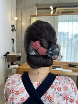アルベリーヘアーアンドスパ 掛川中央店(ALBELY hair&spa)&nbsp;お祭りヘアセット