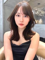 マシェリー バイ ロンド 金山(Ma cherie by Lond)&nbsp;ブリーチなしピンクブラウン/レイヤーカット×エアリーロング