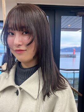 フィルム(FiLMs) 透明感カラー/ミルクティーアッシュブラウン/顔まわりレイヤー