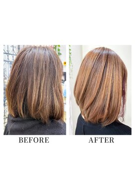 アルファ インタラクティブ エム フラワー(ALUFA interactive.M Flower) 30代40代50代イルミナカラー大人3D脱白髪染めハイライト立体感